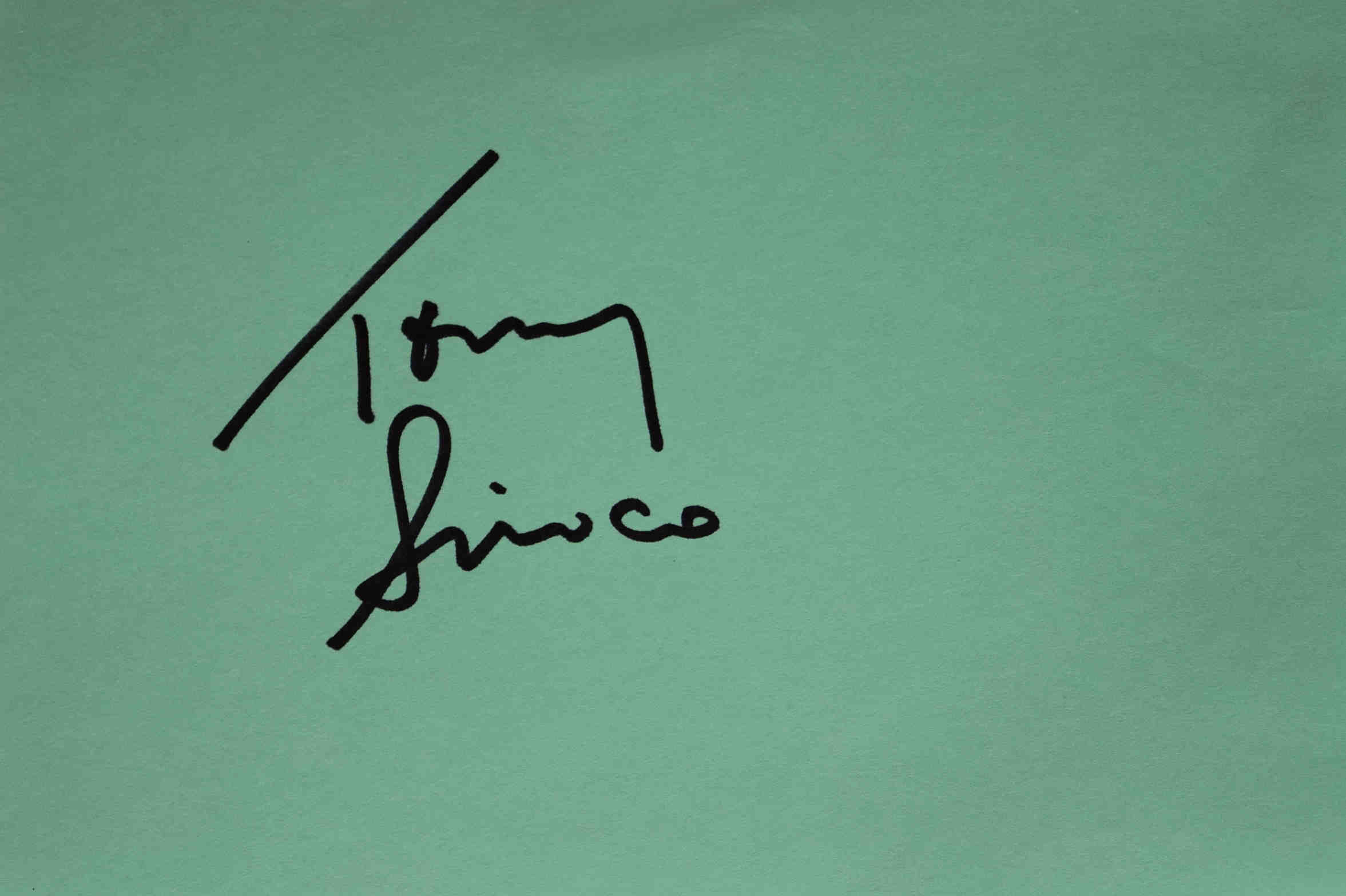Tony Sirico<br>6 x 4 Card
