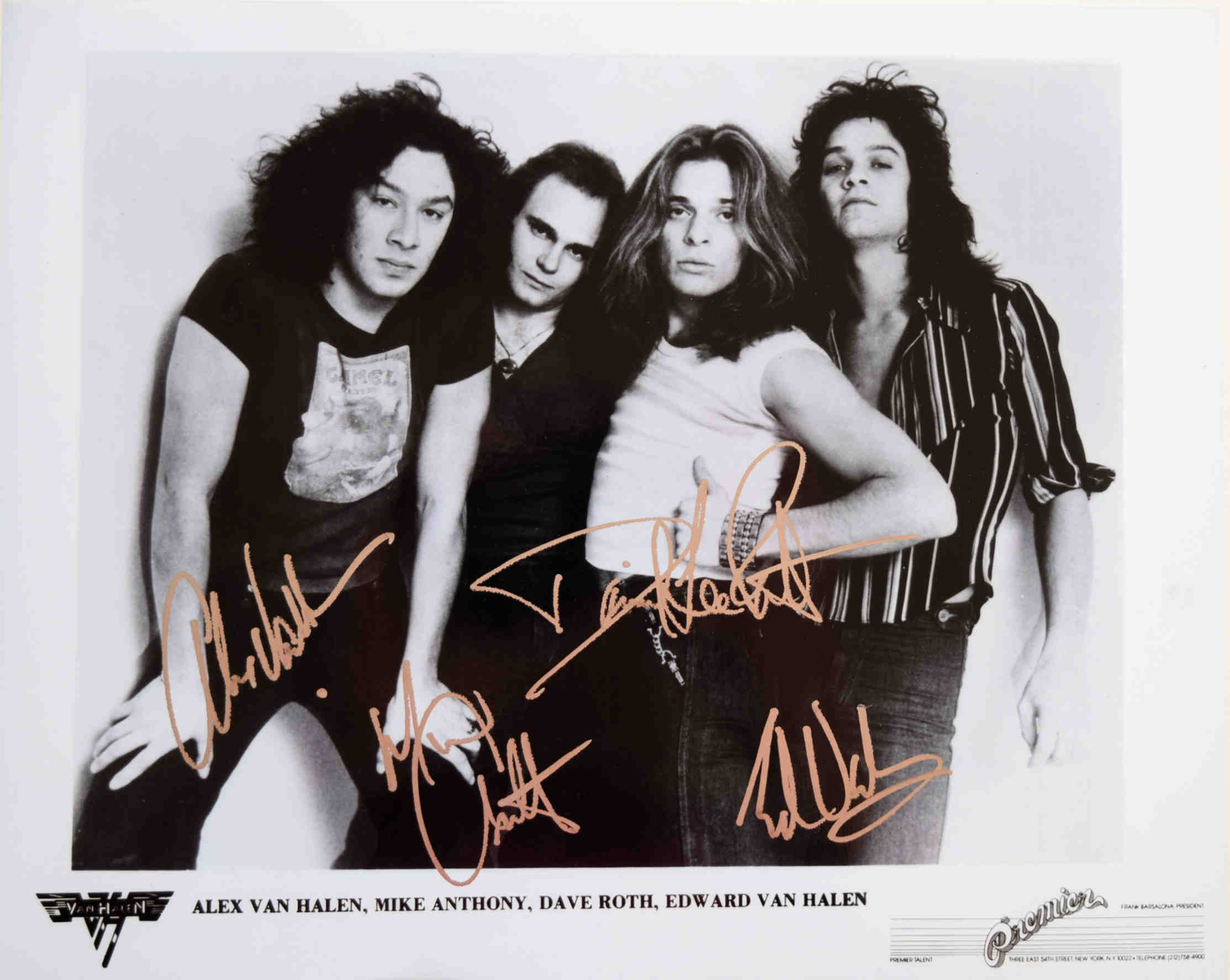 Van Halen<br>8 x 10 Photo