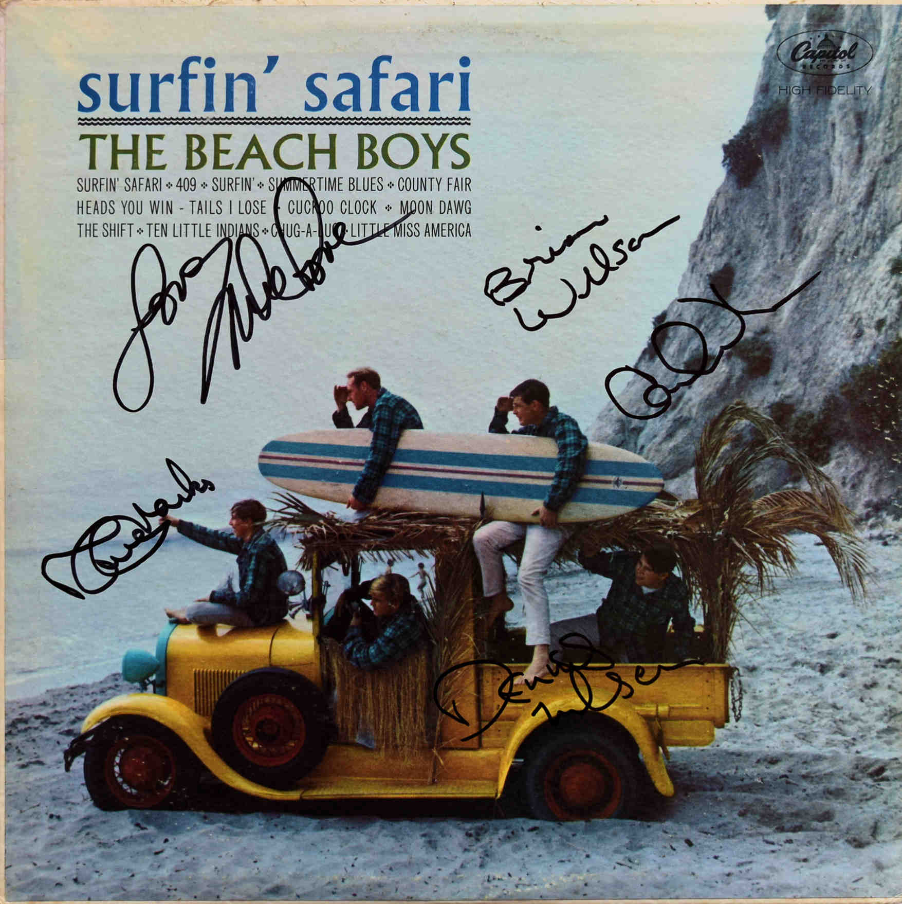 The Beach Boys<br>Surfin' Safari<br>1962