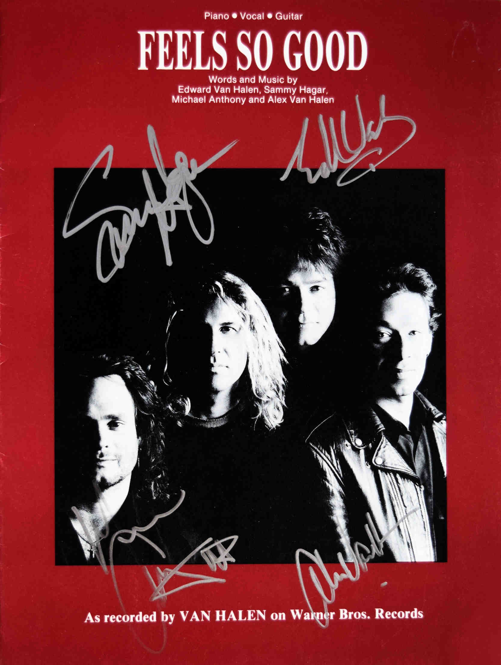 Van Halen<br>Sheet Music<br>Feels So Good