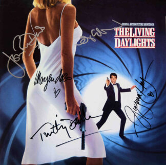 Timothy Dalton<br>The Living Daylights<br> Soundtrack<br>1987