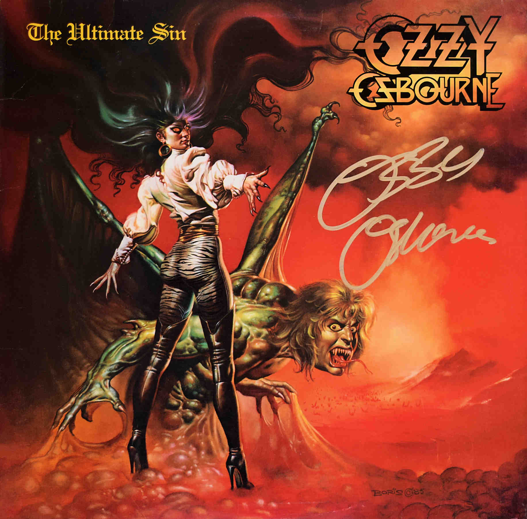 Ozzy Osbourne<br>The Ultimate Sin<br>1986