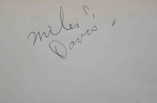 Miles Davis<br>Signature Strip