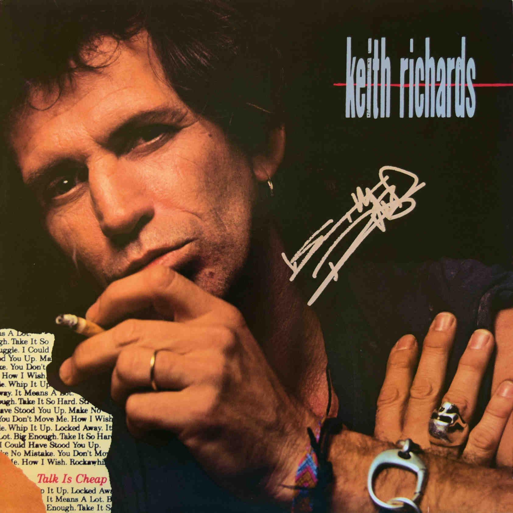 Keith Richards<br>Talk is Cheap<br>1988