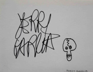 Jerry Garcia<br>5.5 x 4 Inch<br>Signature Strip