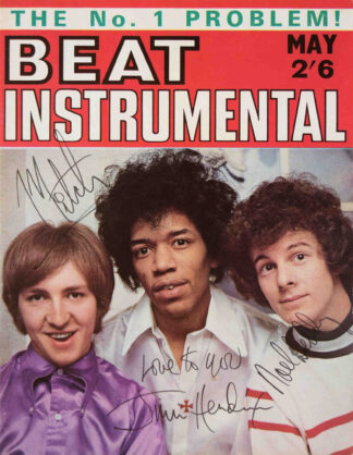Jimi Hendrix<br>Beat Instrumental<br>Magazine
