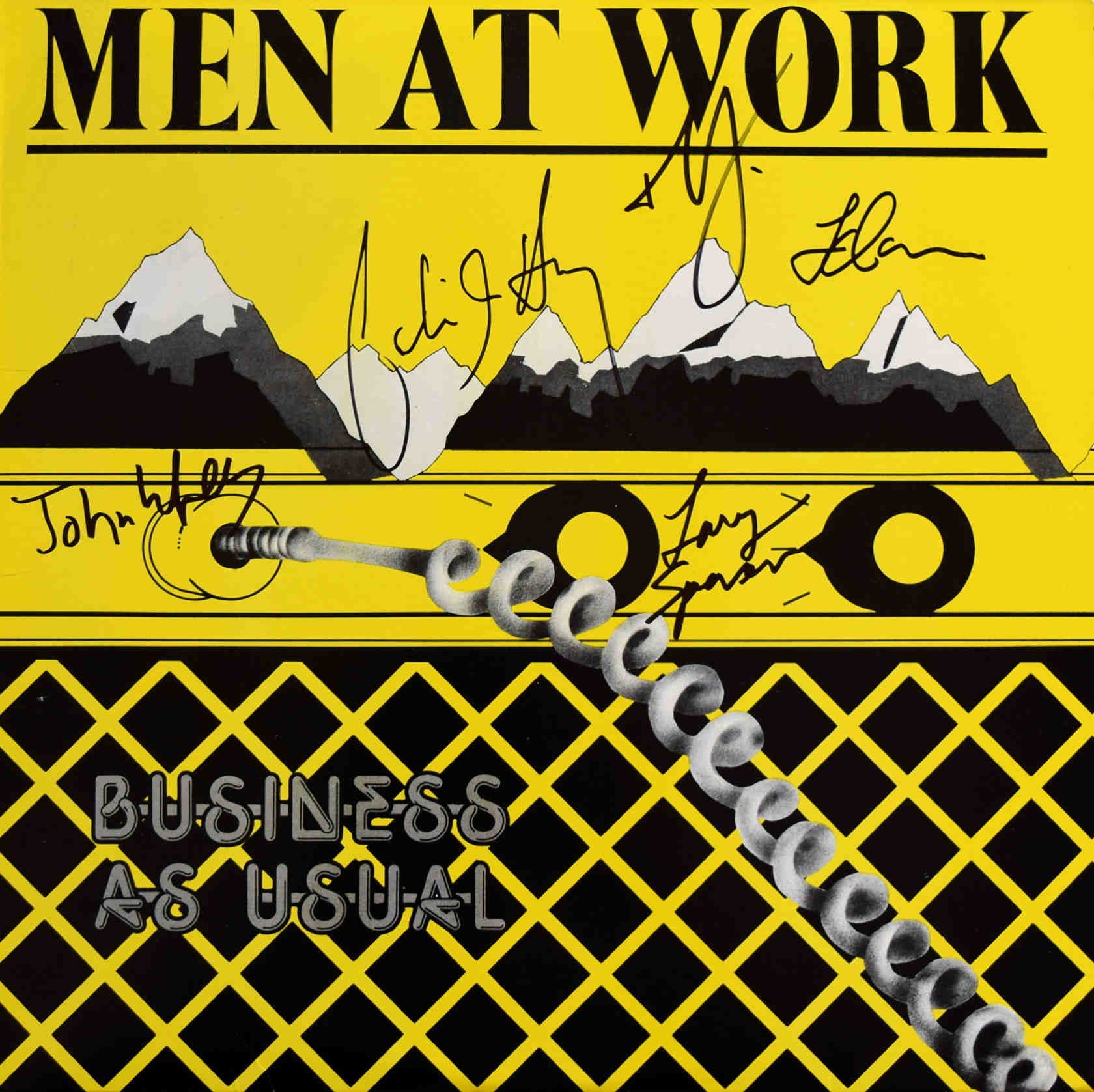 Men At Work<br>Business As Usual<br>1982