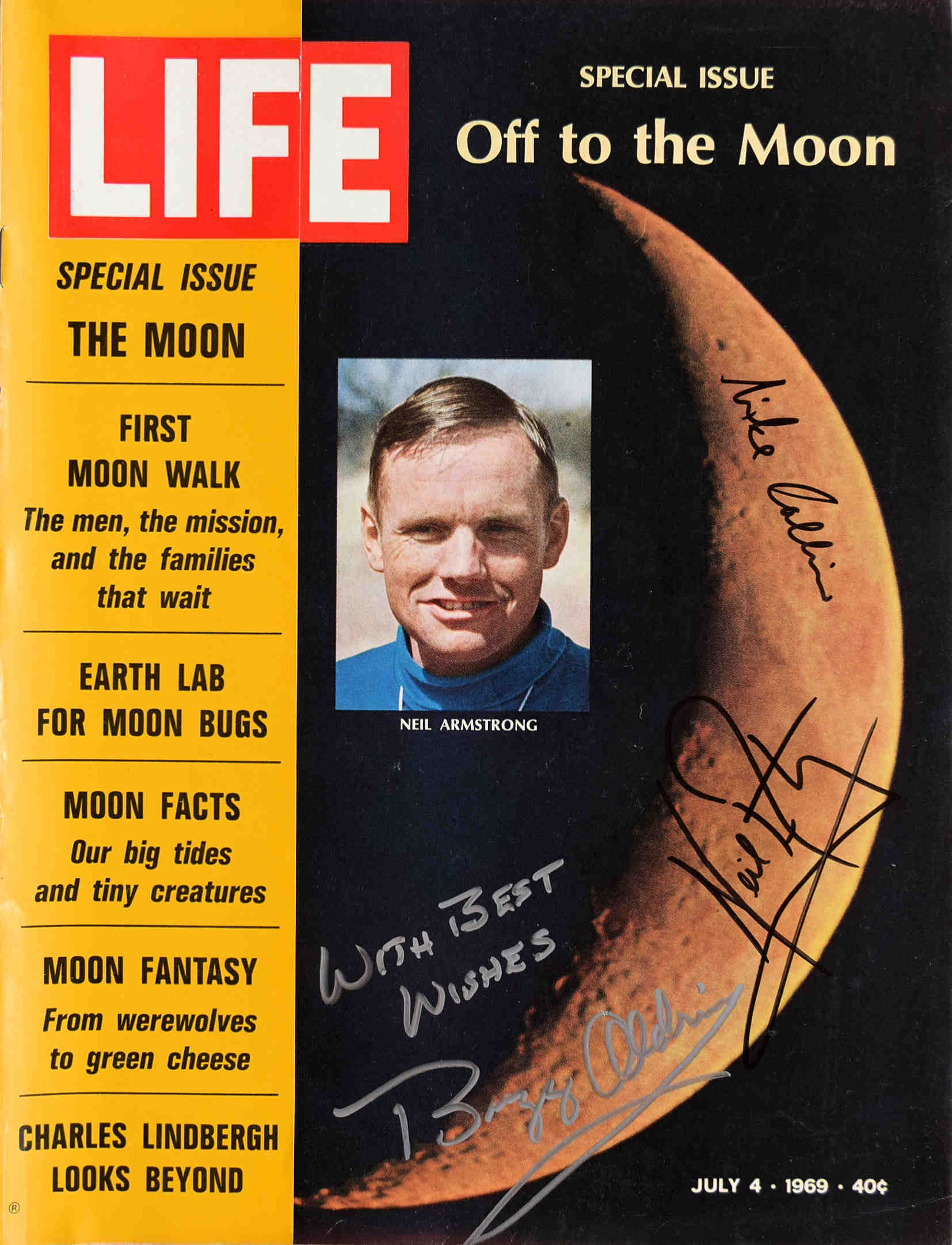 Life Magazine<br>On The Moon<br>1969