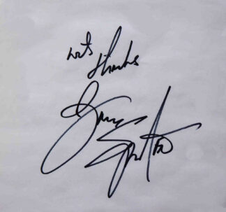 Bruce Springsteen<br>8 1/2 x 10 Inch<br>Signature Strip