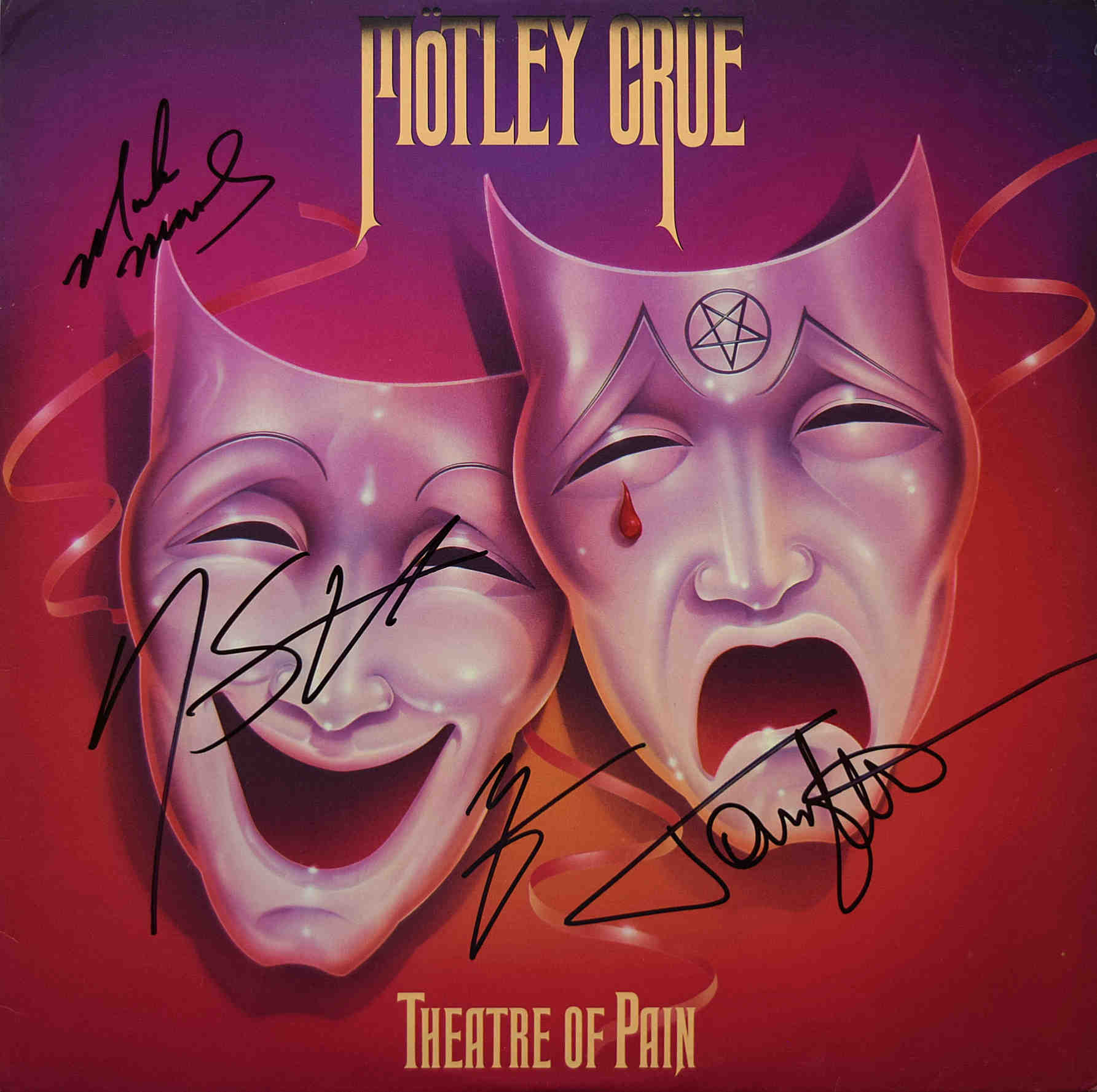 Motley Crue<br>Theatre of Pain<br>1985