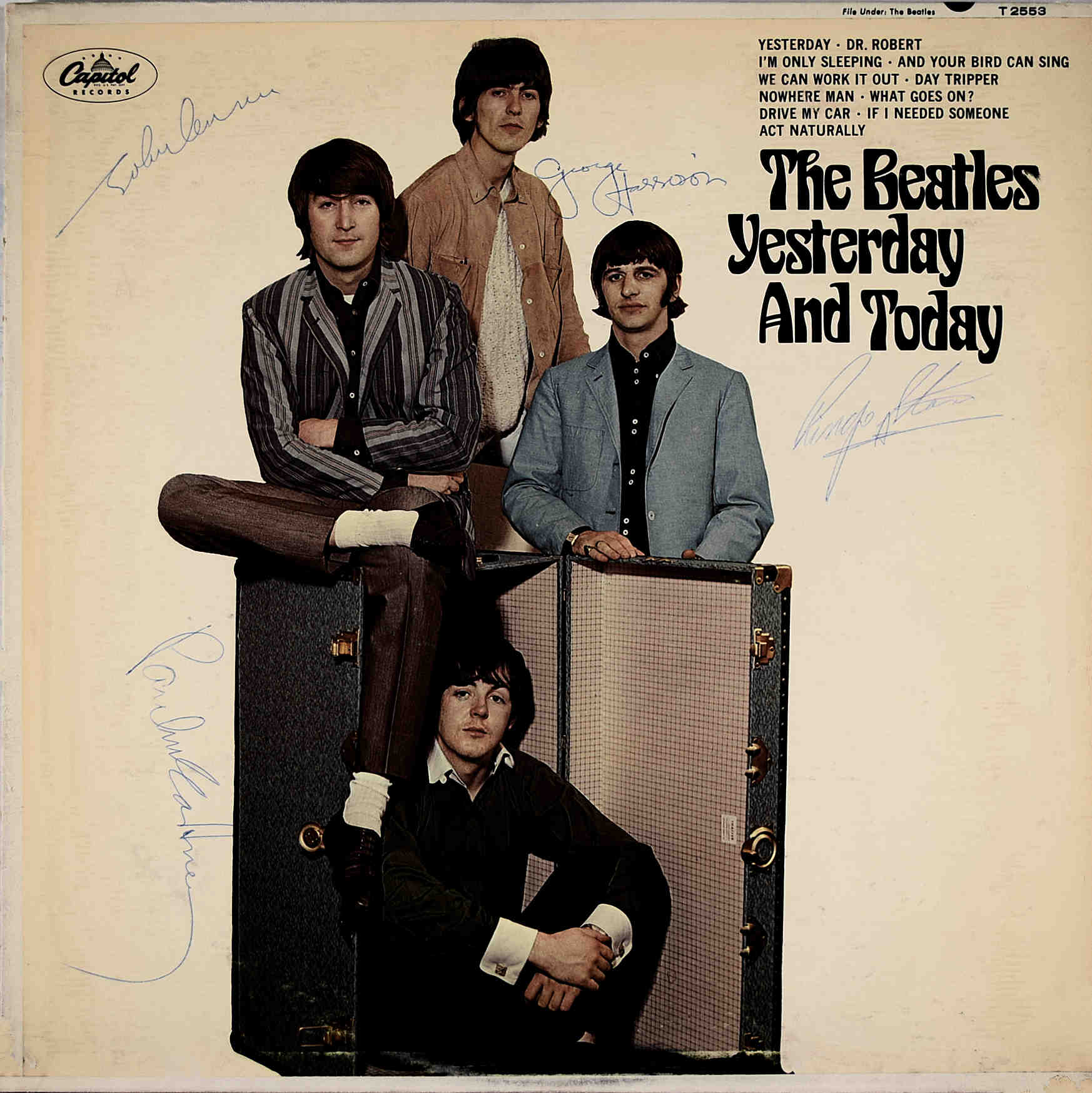 BeatlesYesterday And Today1966 – Autographcentral