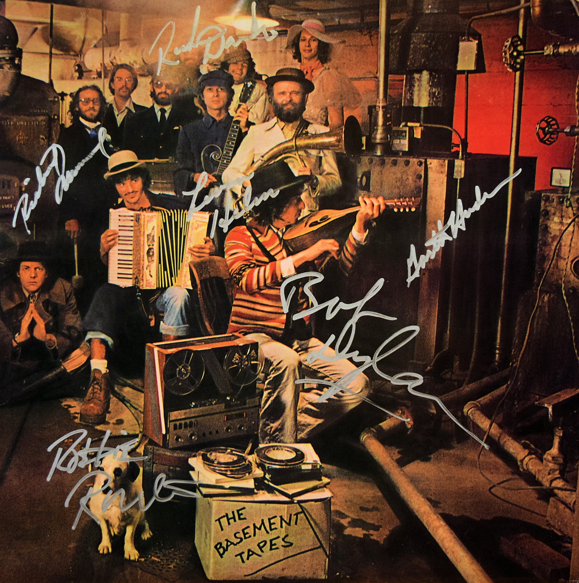 Bob Dylan & The BandThe Basement Tapes1975 – Autographcentral