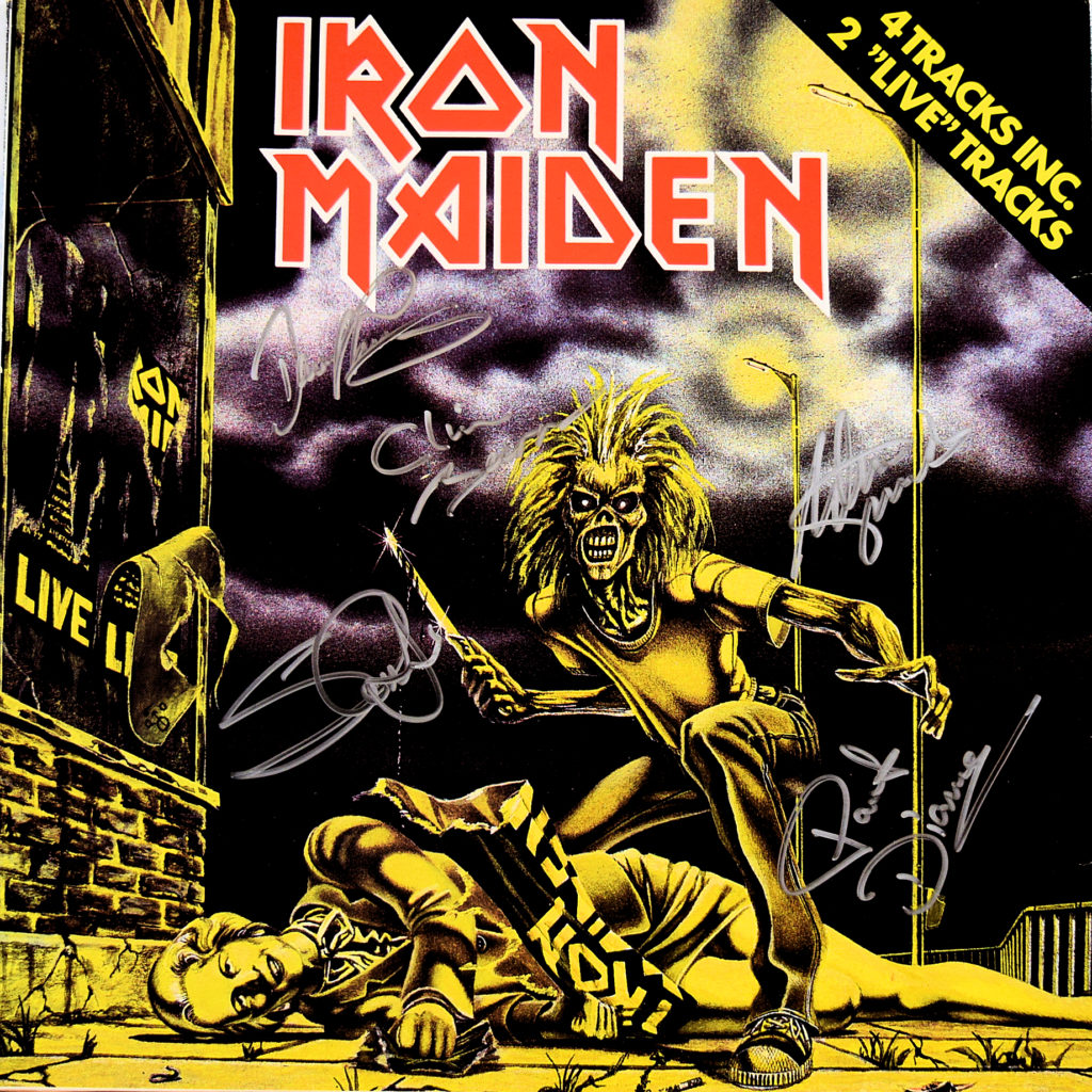 Iron Maiden4 Tracks Live Inc.1980 – Autographcentral