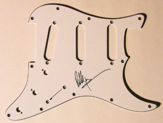 White Fender Strat PICK GUARD-0